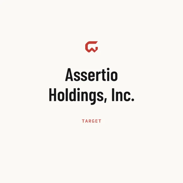 Target: Assertio Holdings, Inc.