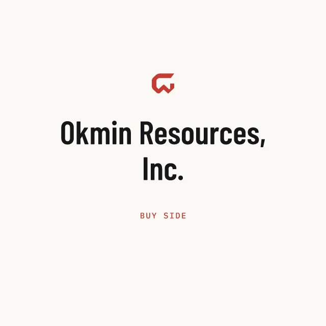 Buy side: Okmin Resources, Inc.
