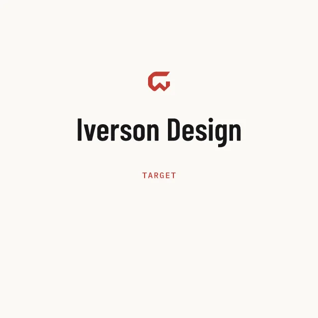 Target: Iverson Design