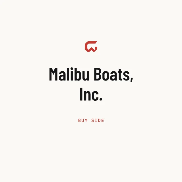 Buy side: Malibu Boats, Inc.