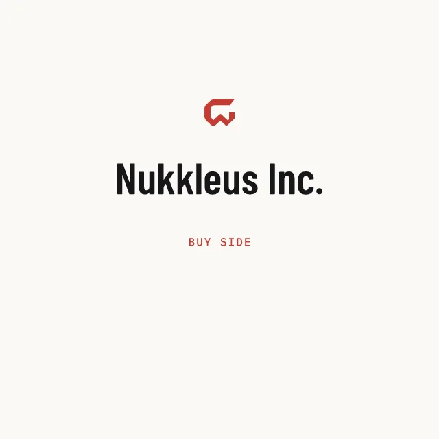 Buy side: Nukkleus Inc.