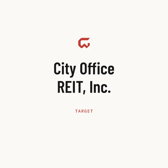 Target: City Office REIT, Inc.