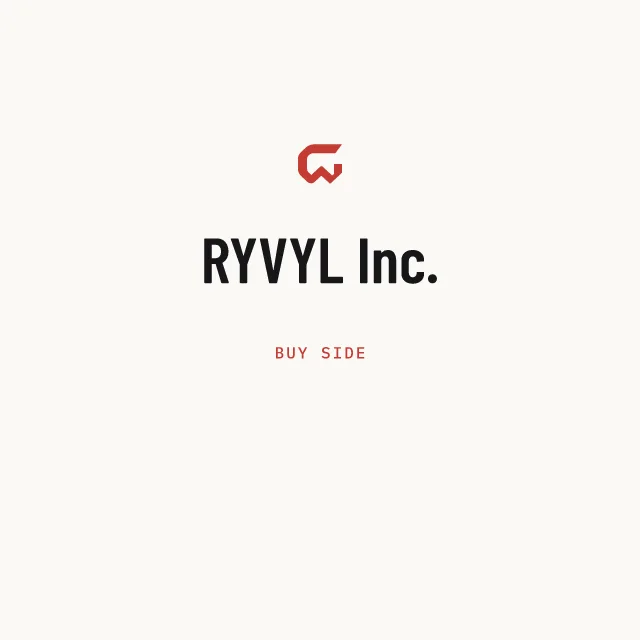 Buy side: RYVYL Inc.
