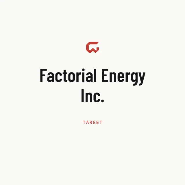 Target: Factorial Energy Inc.