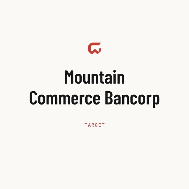 Target: Mountain Commerce Bancorp