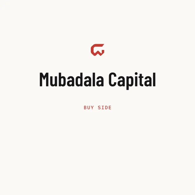 Buy side: Mubadala Capital