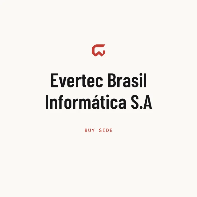 Buy side: Evertec Brasil Informática S.A