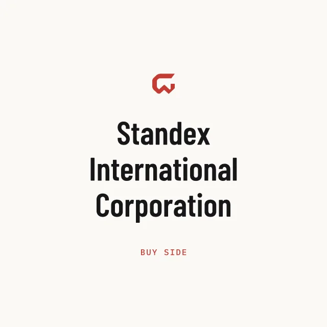 Buy side: Standex International Corporation