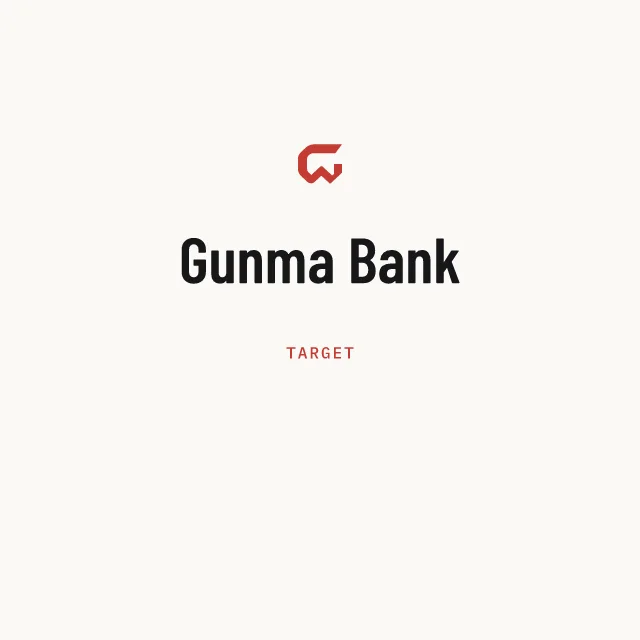 Target: Gunma Bank