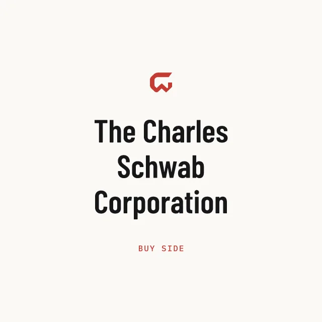 Buy side: The Charles Schwab Corporation