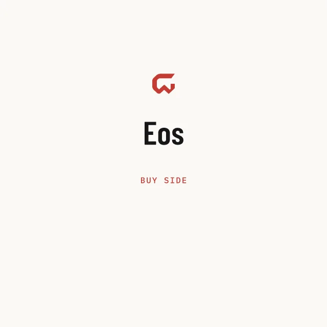 Buy side: Eos