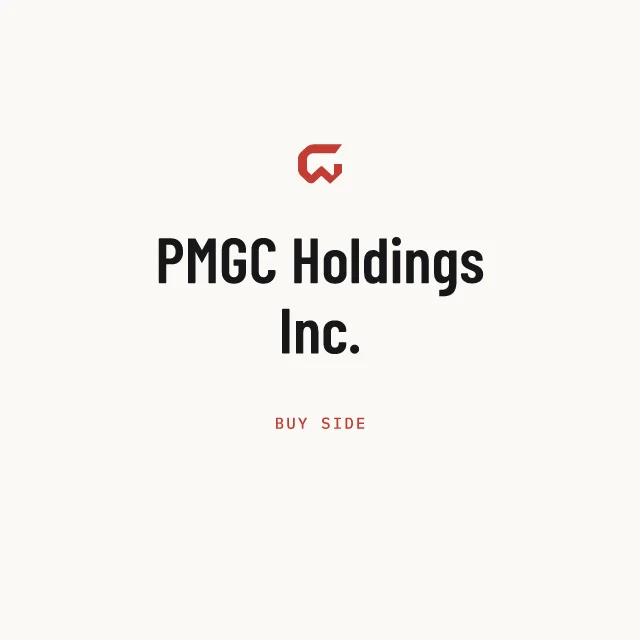 Buy side: PMGC Holdings Inc.
