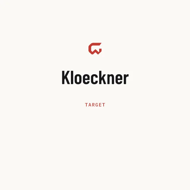 Target: Kloeckner