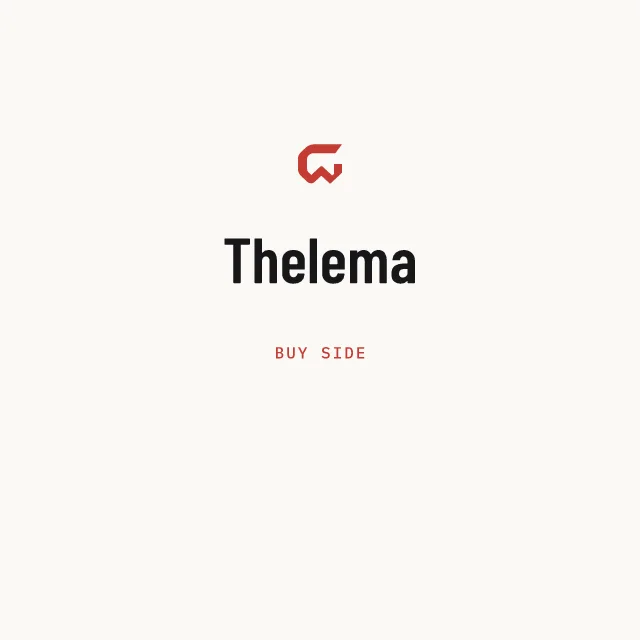 Buy side: Thelema