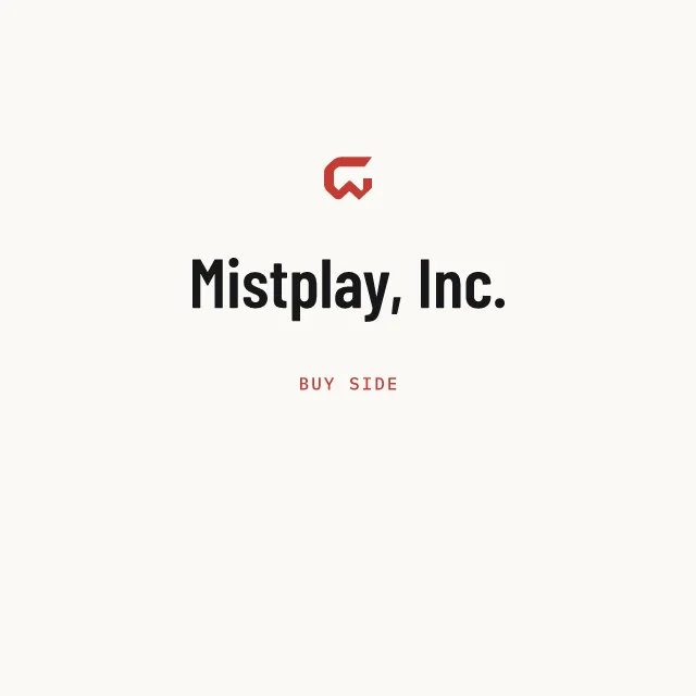 Buy side: Mistplay, Inc.