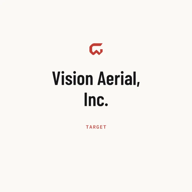 Target: Vision Aerial, Inc.