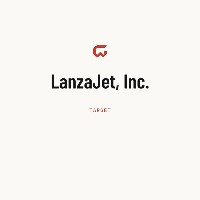 Target: LanzaJet, Inc.
