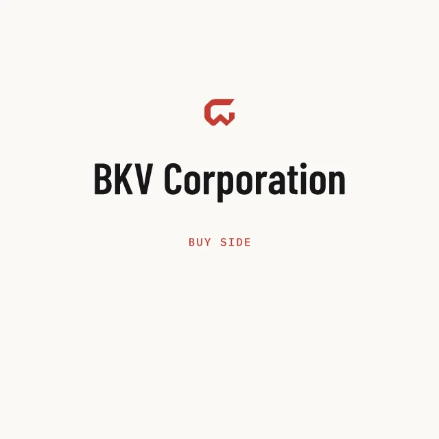 Buy side: BKV Corporation