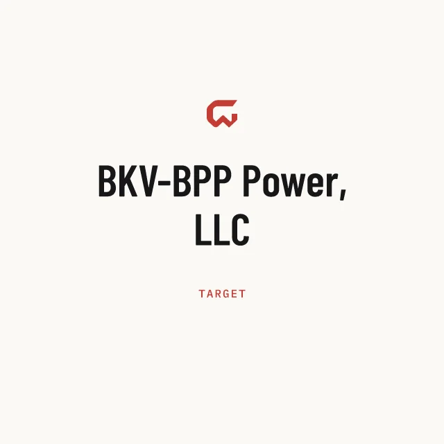 Target: BKV-BPP Power, LLC