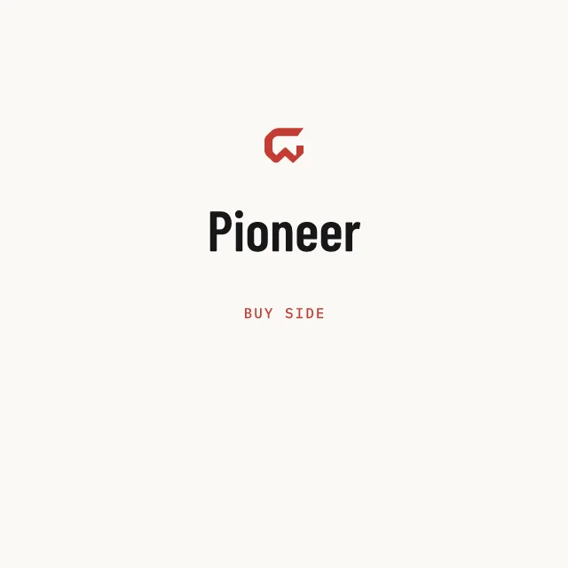 Buy side: Pioneer