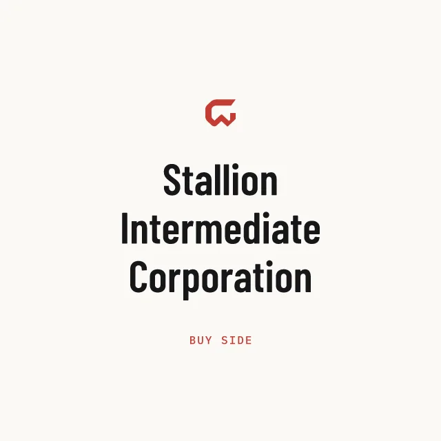 Buy side: Stallion Intermediate Corporation