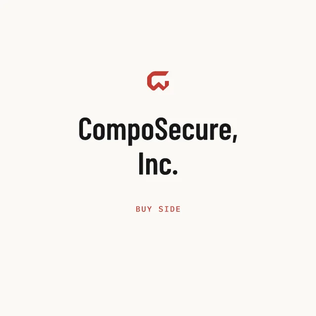 Buy side: CompoSecure, Inc.
