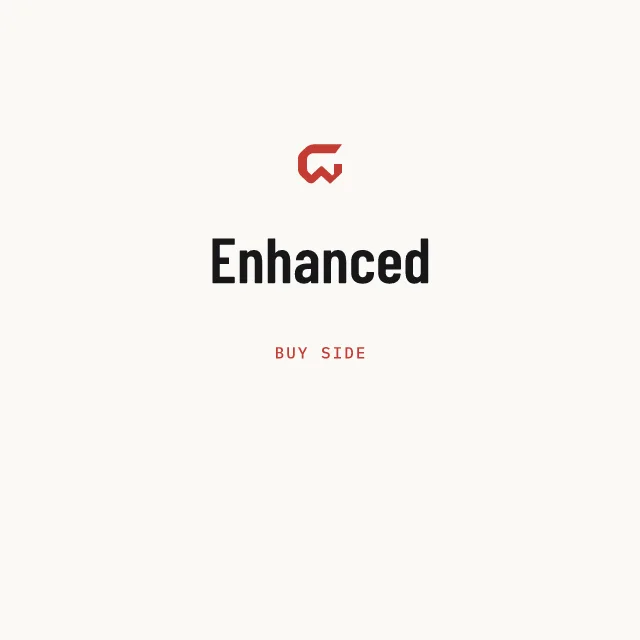 Buy side: Enhanced