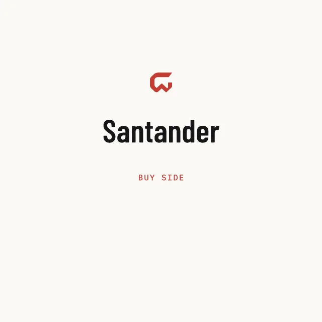 Buy side: Santander