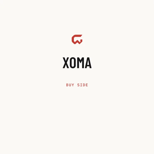 Buy side: XOMA