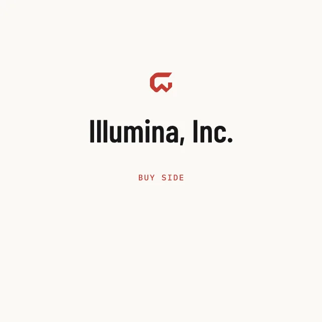 Buy side: Illumina, Inc.