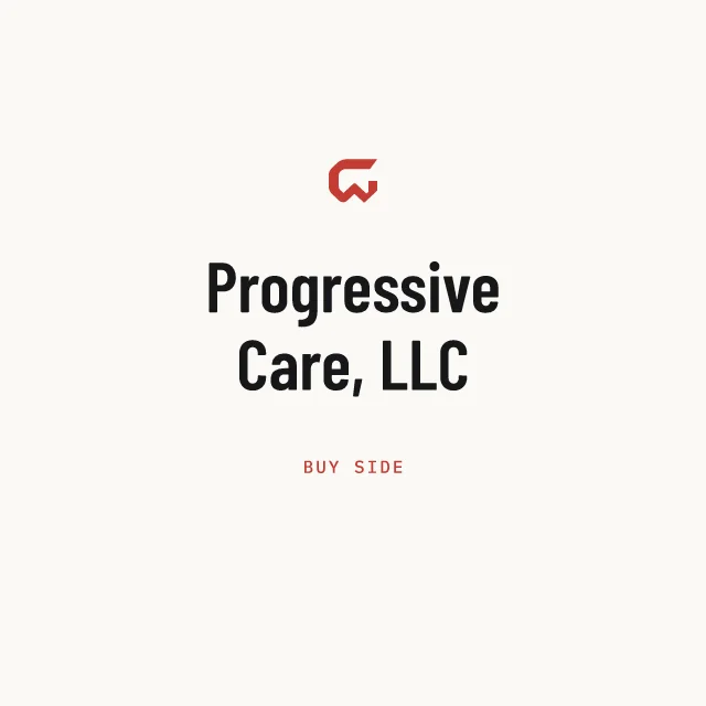 Buy side: Progressive Care, LLC