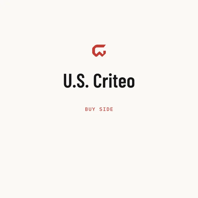 Buy side: U.S. Criteo