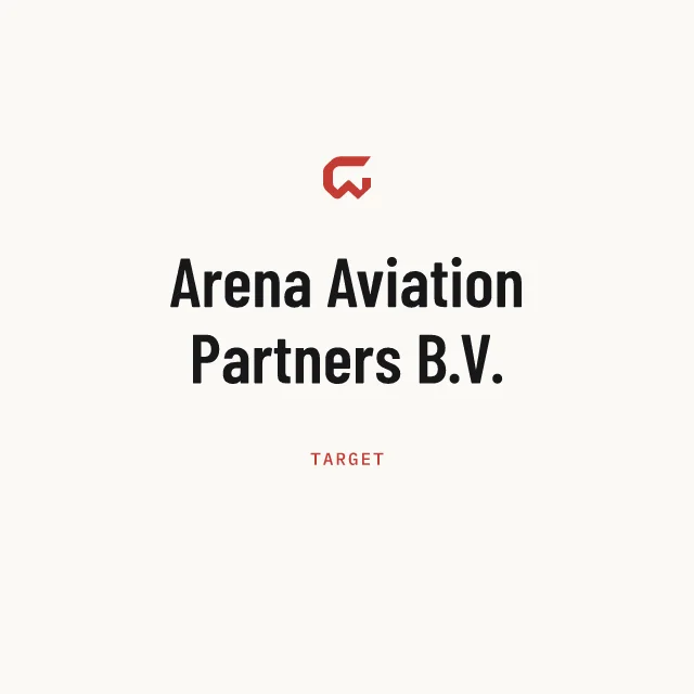 Target: Arena Aviation Partners B.V.