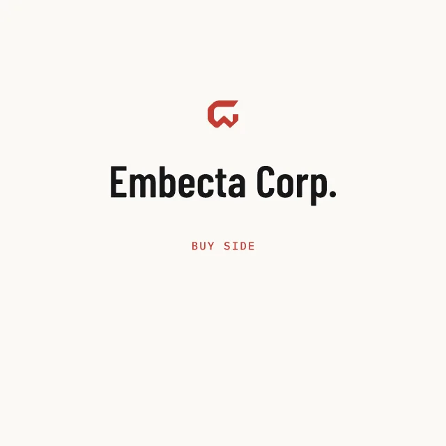 Buy side: Embecta Corp.