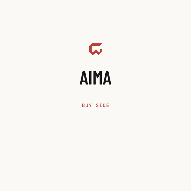 Buy side: AIMA