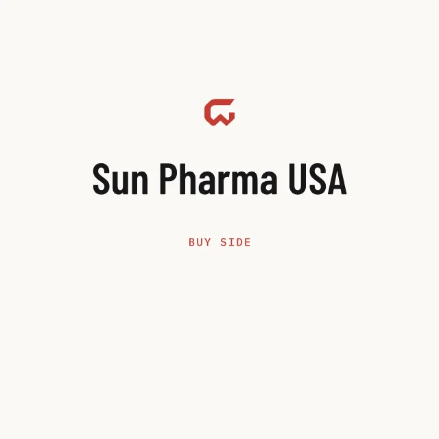 Buy side: Sun Pharma USA