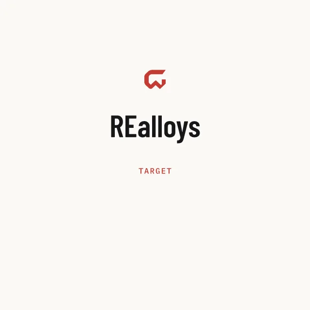 Target: REalloys