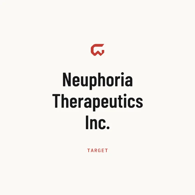 Target: Neuphoria Therapeutics Inc.