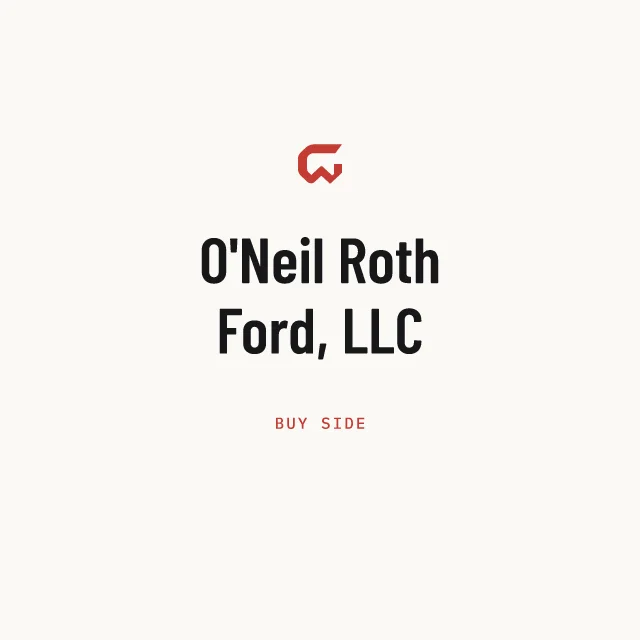 Buy side: O'Neil Roth Ford, LLC