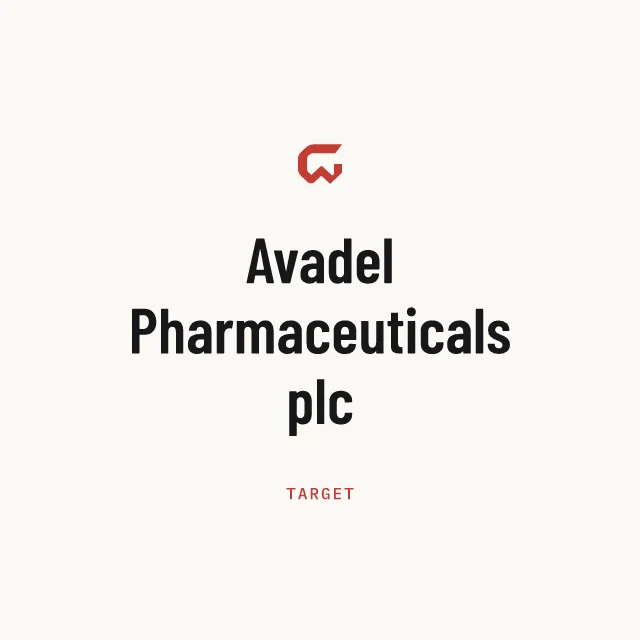 Target: Avadel Pharmaceuticals plc