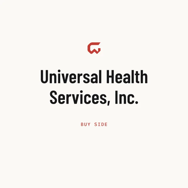 Buy side: Universal Health Services, Inc.