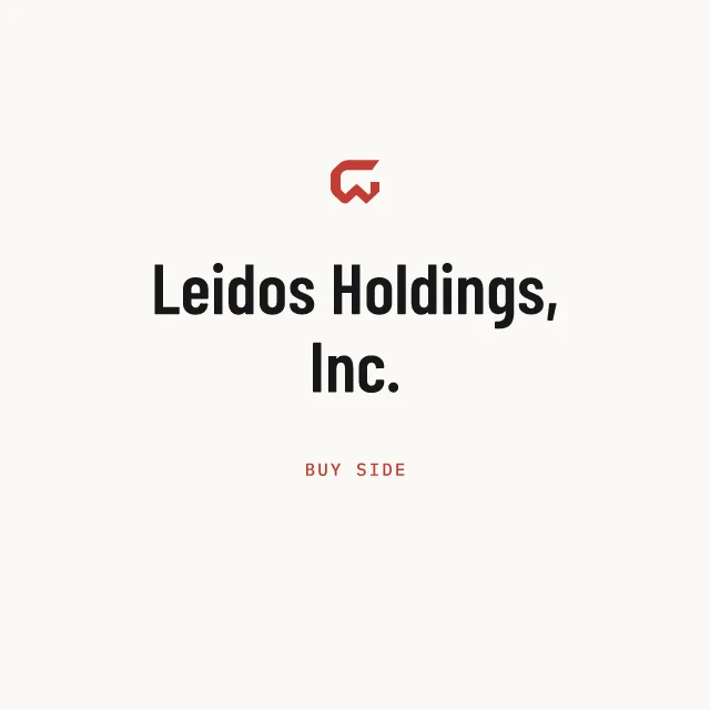 Buy side: Leidos Holdings, Inc.