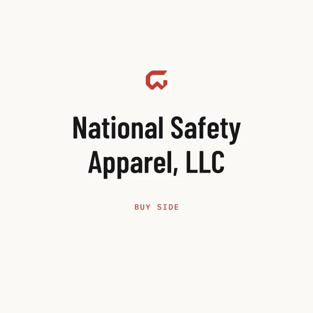Buy side: National Safety Apparel, LLC