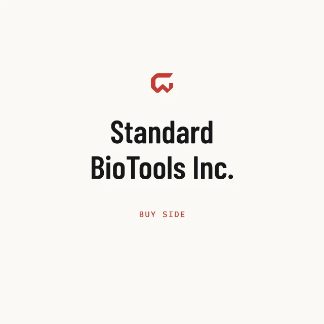 Buy side: Standard BioTools Inc.
