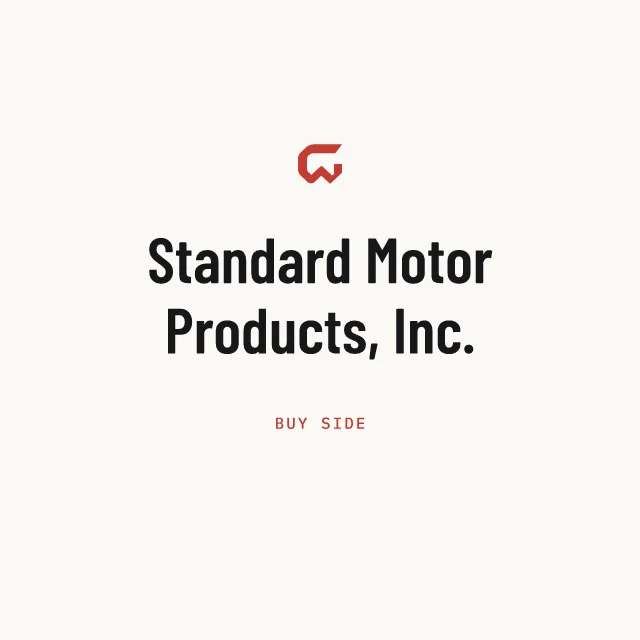 Buy side: Standard Motor Products, Inc.