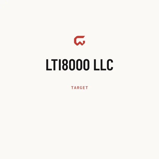 Target: LTI8000 LLC