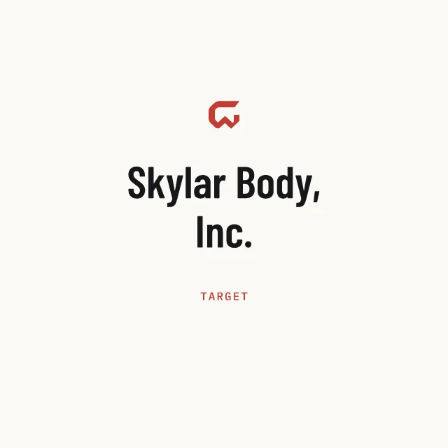 Target: Skylar Body, Inc.