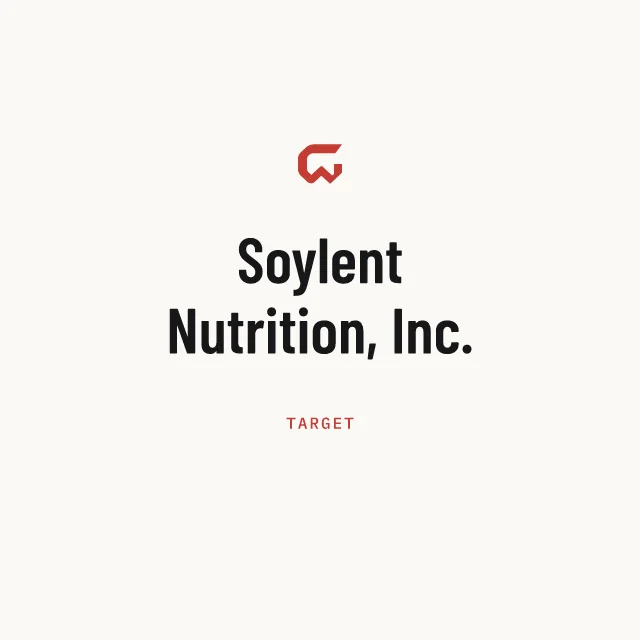 Target: Soylent Nutrition, Inc.