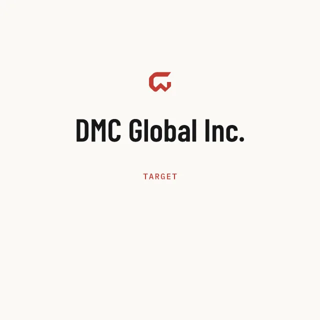 Target: DMC Global Inc.