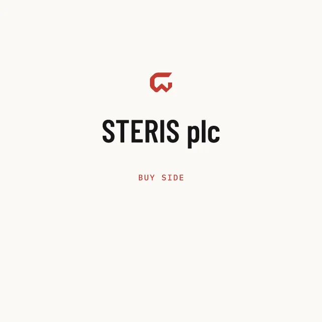 Buy side: STERIS plc
